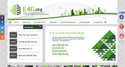 Desktop Screenshot of e4g.org